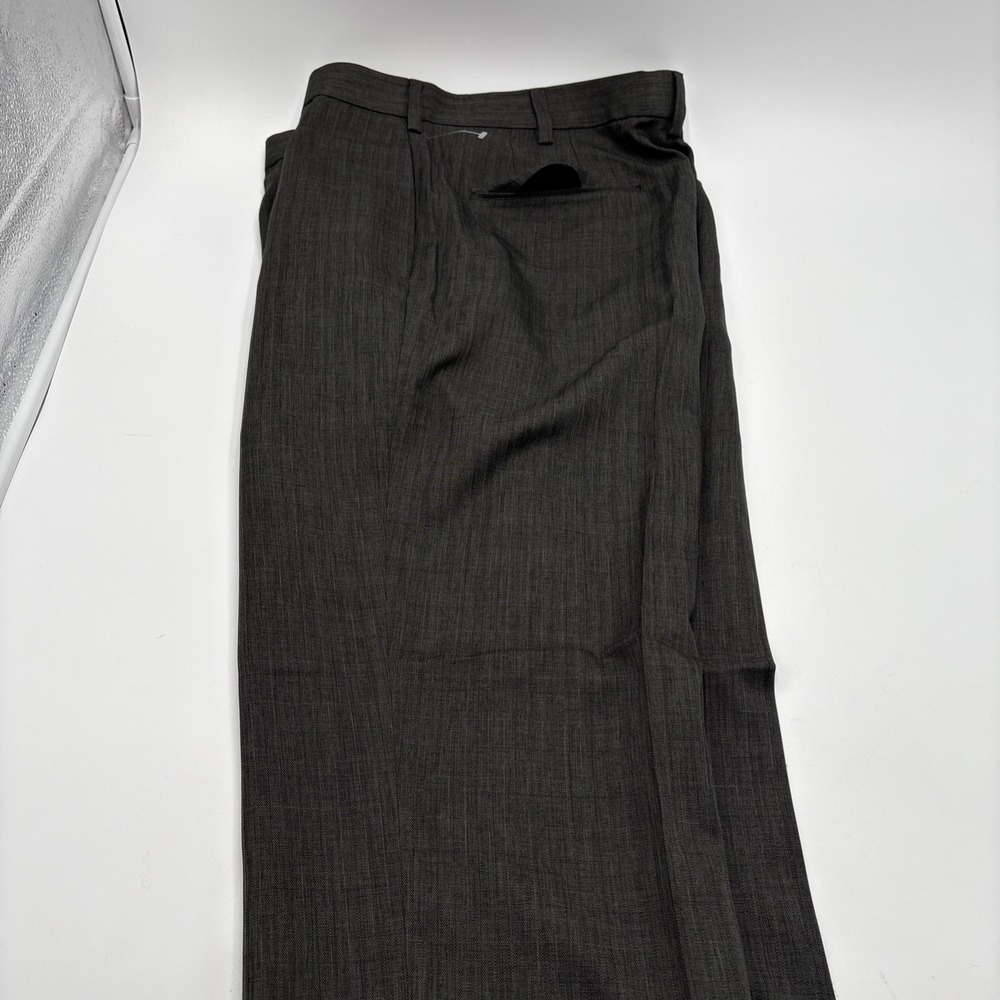 Cubavera Mens Slacks Pants Size 34"Waist‎ 32"inseam Grey New Without Tags